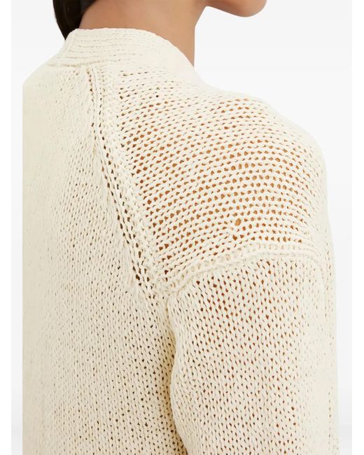 Marc O' Polo Natural Open-Front Cardigan