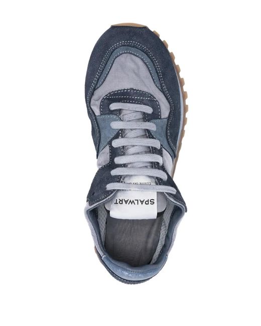 Comme des Garçons Blue Marathon Trail Lace-Up Sneakers