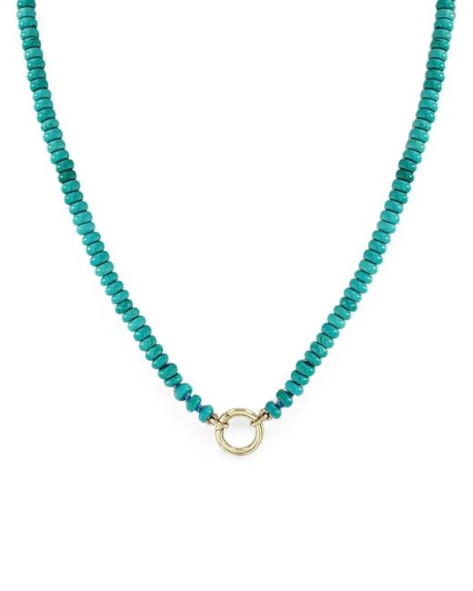 Zoe Chicco Metallic Beaded Necklace