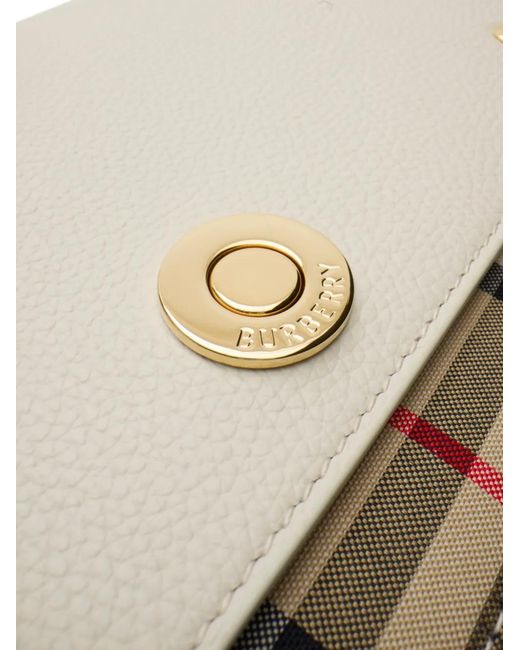 Bolso Note Burberry de color Natural