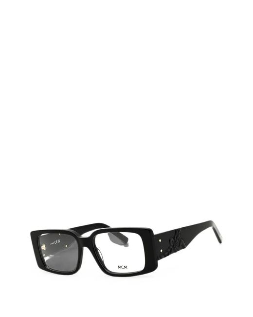 MCM Black Rectangle-Frame Glasses