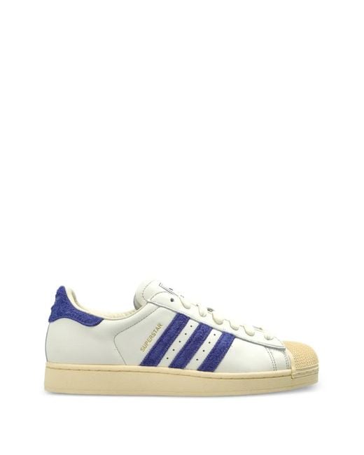 Adidas Blue Superstar Ii Shell-Toe Sneakers for men