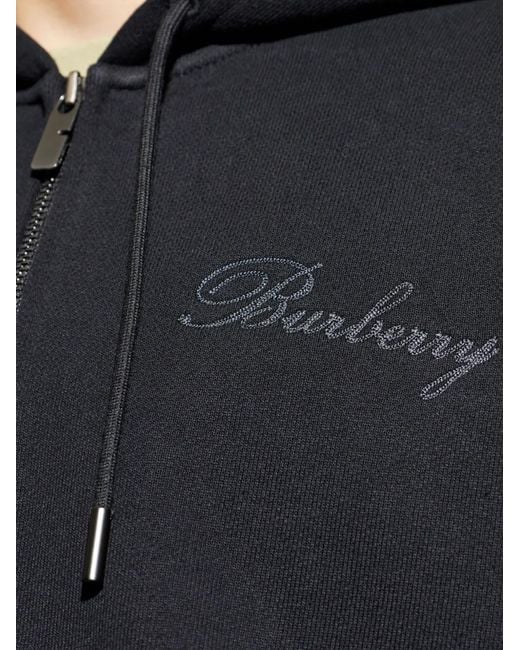 Burberry Blue Zip-Throughs for men