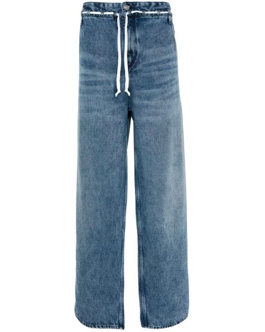 Isabel Marant Jordy Straight Jeans in het Blue