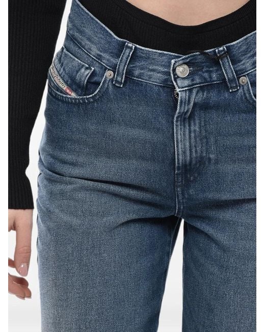 DIESEL Blue 2000 Widdee-R Wide-Leg Jeans