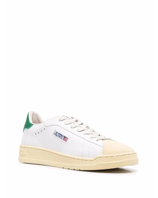 Autry White Medalist Sneakers for men