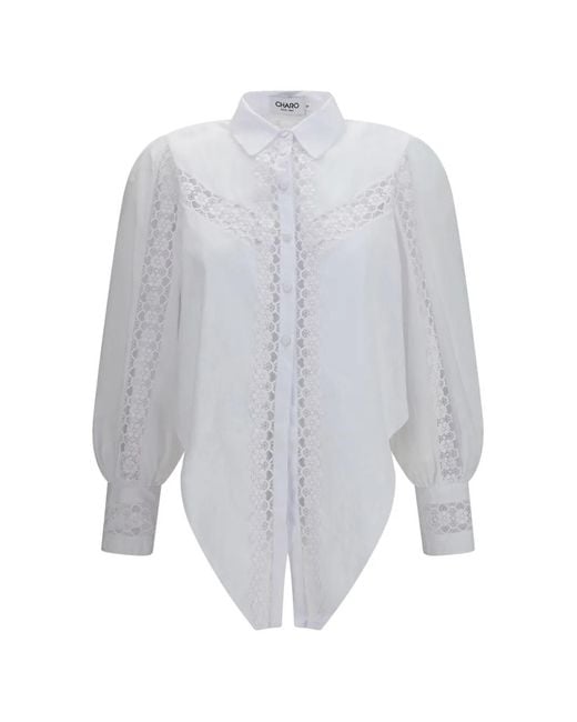 Charo Ruiz White Devi Blouse