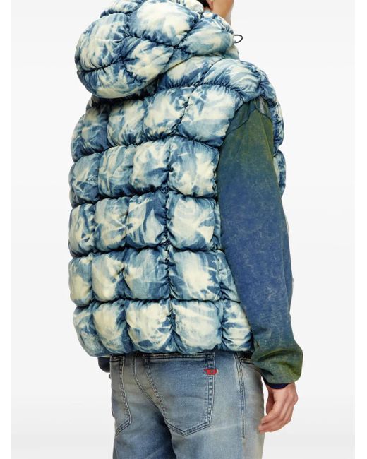 DIESEL W-thys ベスト Blue
