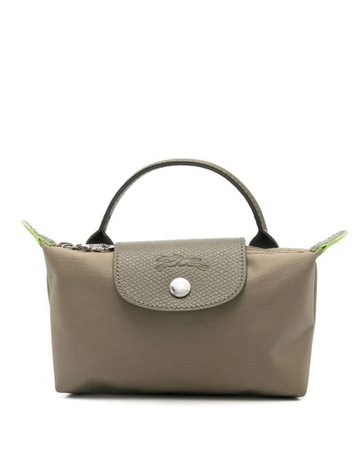 Longchamp Metallic Le Pliage Original Pouch