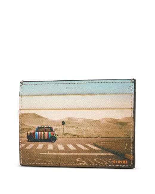 Paul Smith Black Desert Mini Cardholder for men
