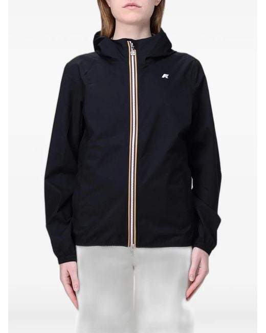 K-Way Blue Le Vrai 3.0 Claudette Jacket