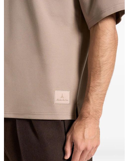 Manière De Voir Paul T-Shirt mit rundem Ausschnitt in Gray für Herren