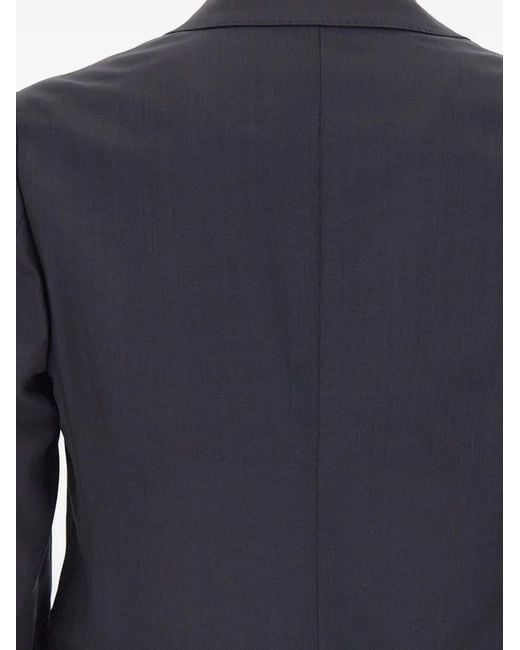 Montecore Blue Double-Breasted Blazer for men