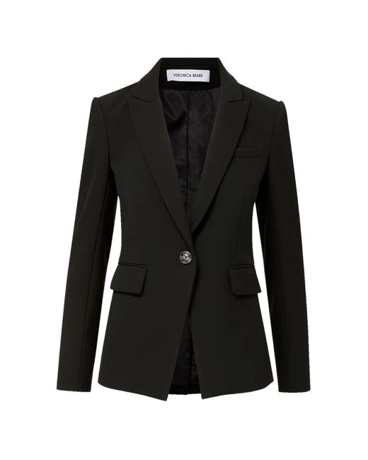 Veronica Beard Black Miller Blazer