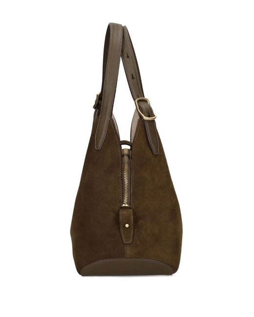 Kate Spade Brown Deco Tote Bag Aus Wildleder