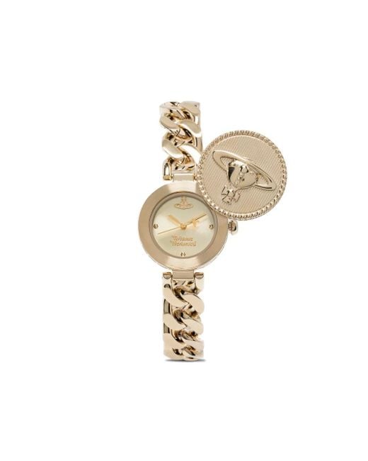 Vivienne Westwood White Orb Button 25Mm