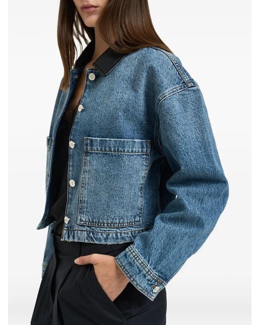 Anine Bing Blue Yuma Jacket