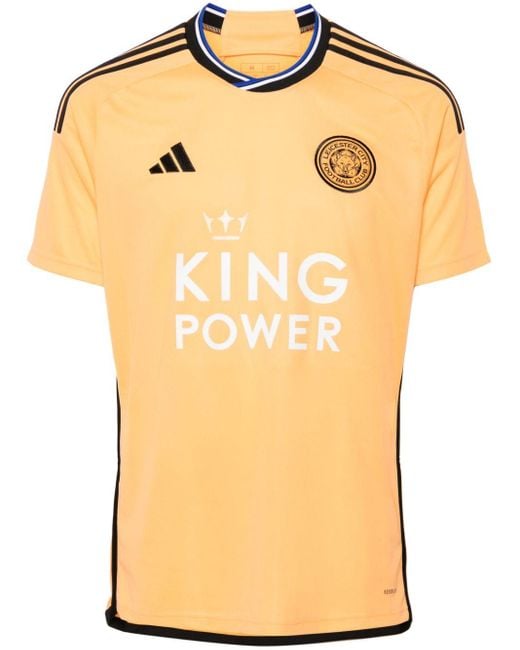 T-shirt Leicester City FC 23/24 Third di Adidas in Yellow da Uomo