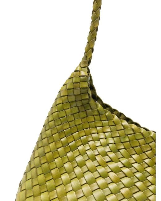 Dragon Diffusion Green Gewebte Schultertasche