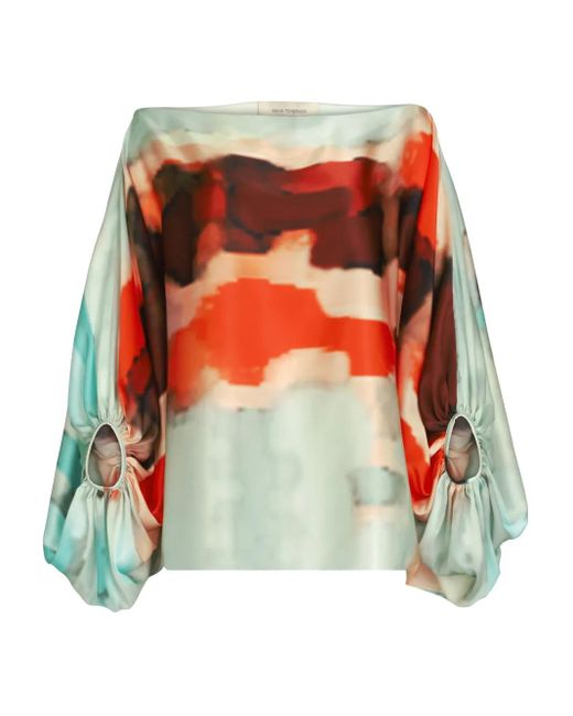 Silvia Tcherassi White Bellagio Blouse