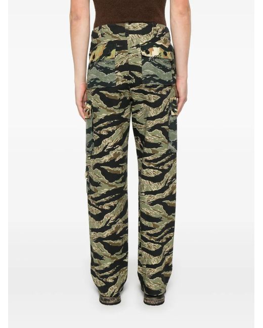 メンズ Givenchy カモフラージュ カーゴパンツ Green