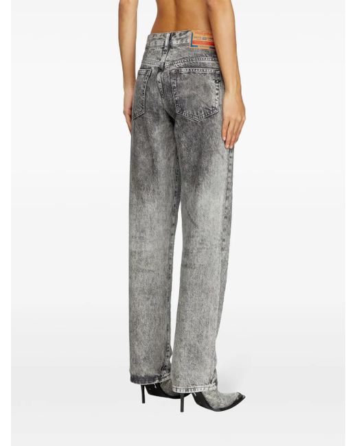 DIESEL Gray Trousers
