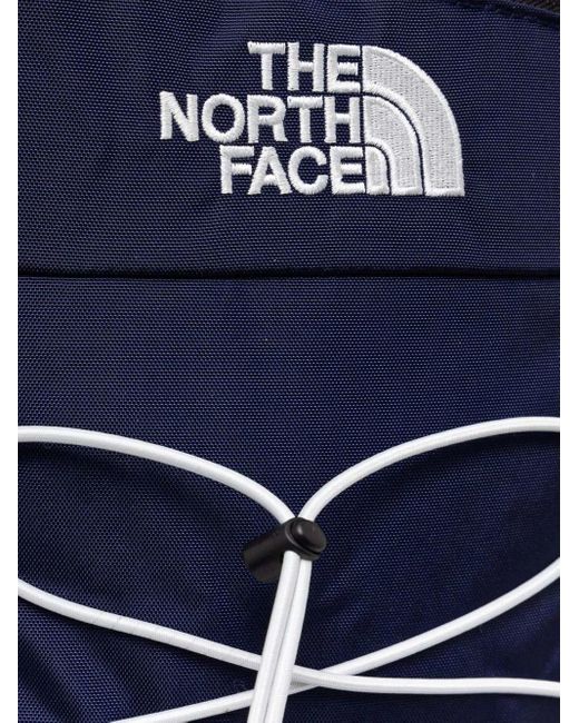 The North Face Blue Borealis Bungee-Cord Backpack