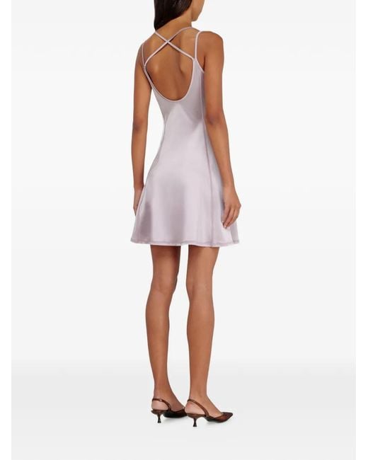 DIESEL Pink Oval D Flared Dress