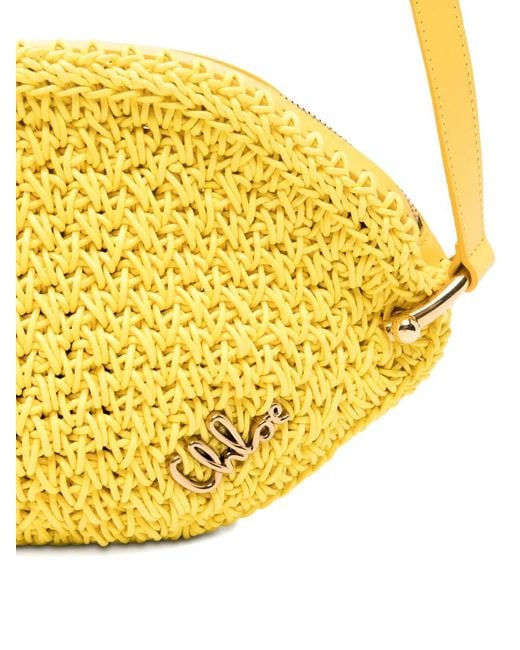 Chloé Yellow Tropicus Braided Rope Shoulder Bag