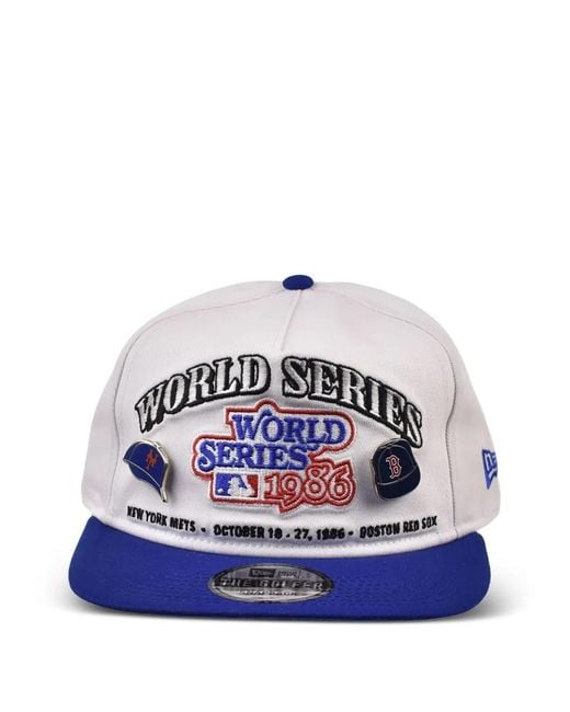 KTZ Blue Golfer Boston Sox Vs New York Mets Championship Cap