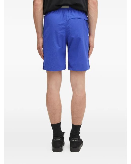 Gramicci Blue Buckle-Waist Shorts for men