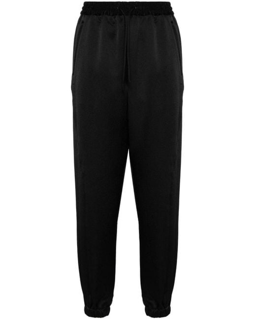 Pantalones de chándal con logo estampado Y-3 de color Black