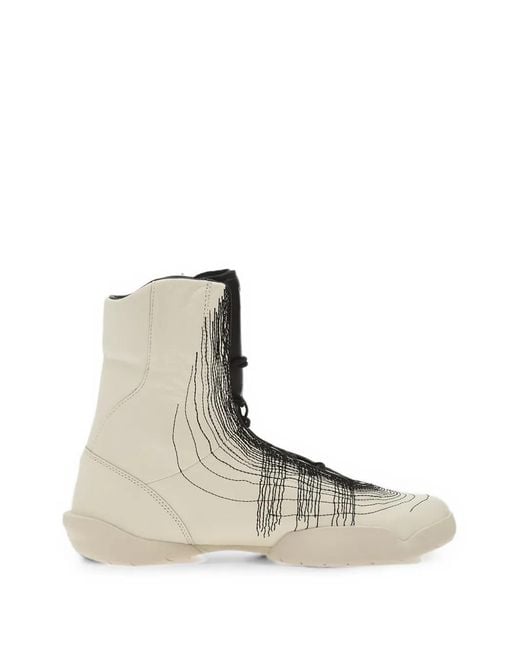 Y-3 White Regu Sneakers for men