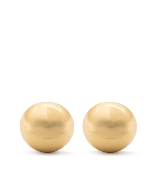 FEDERICA TOSI Natural Luna Gold-plated Earrings