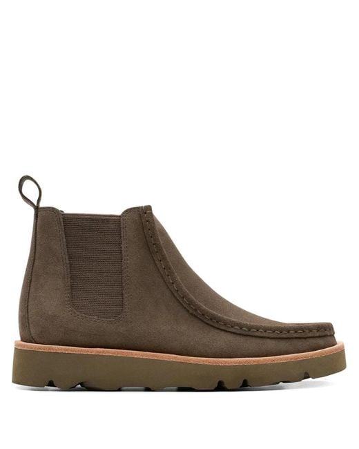 Clarks Brown Walla Chelsea Boots