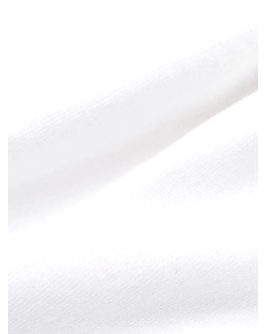 Sporty & Rich White Marathon Cotton T-Shirt