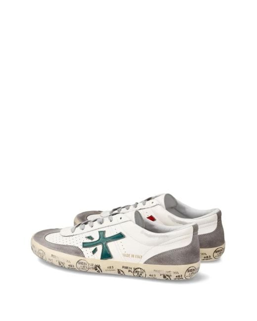 Zapatillas David con cordón Premiata de hombre de color White