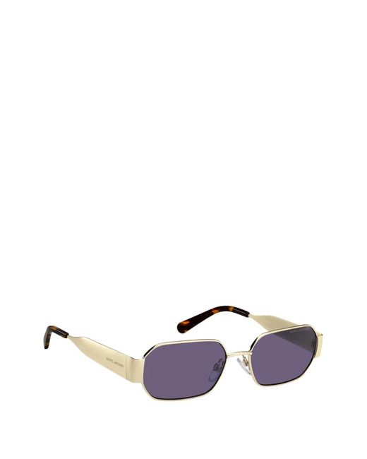 Marc Jacobs Purple Geometric Sunglasses