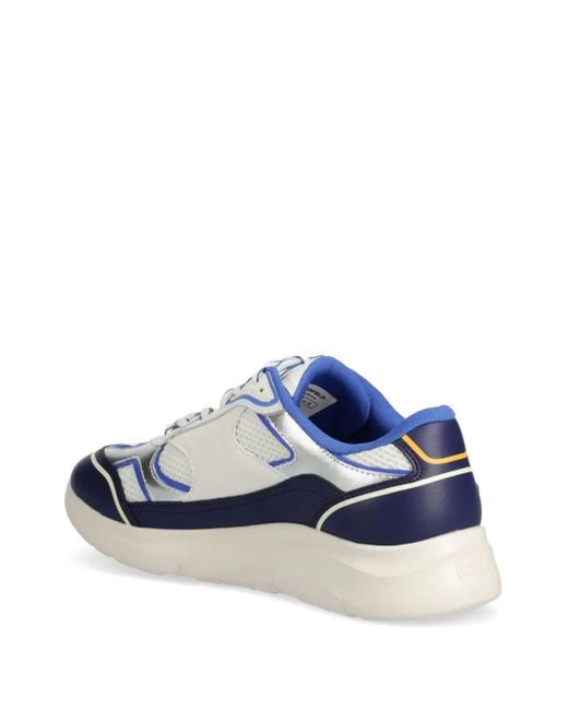Karl Lagerfeld Blue Kl Monogram Sneakers for men