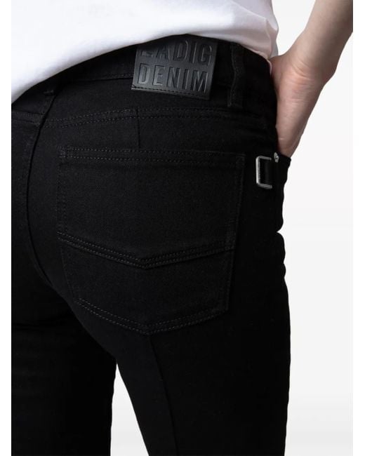 Zadig & Voltaire Blue Eclipse Bootcut Jeans