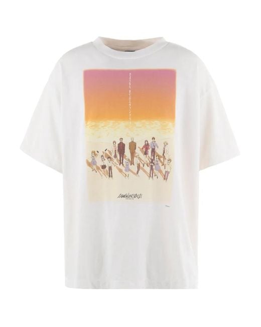 メンズ SAINT Mxxxxxx コットン Tシャツ White