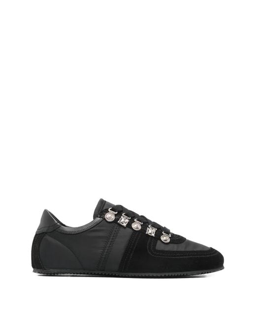 Toga Virilis Black Panelled Sneakers for men