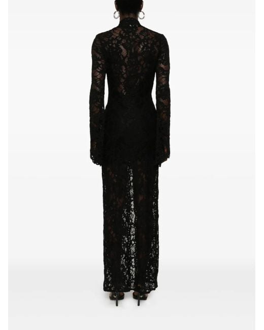 MANURI Black Sally Kleid Mit Futter