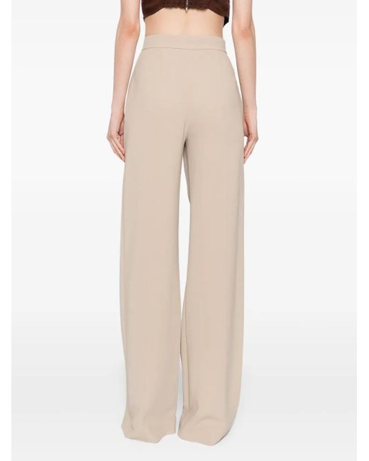 Elie Saab Flared Broek in het Natural
