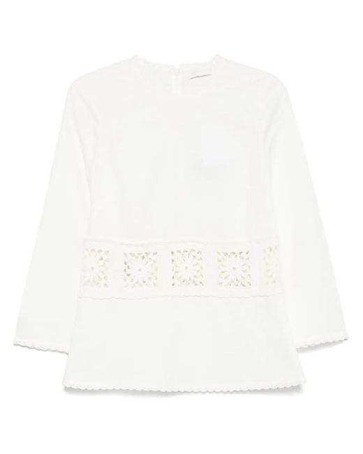 Zimmermann White Maxine Tunic