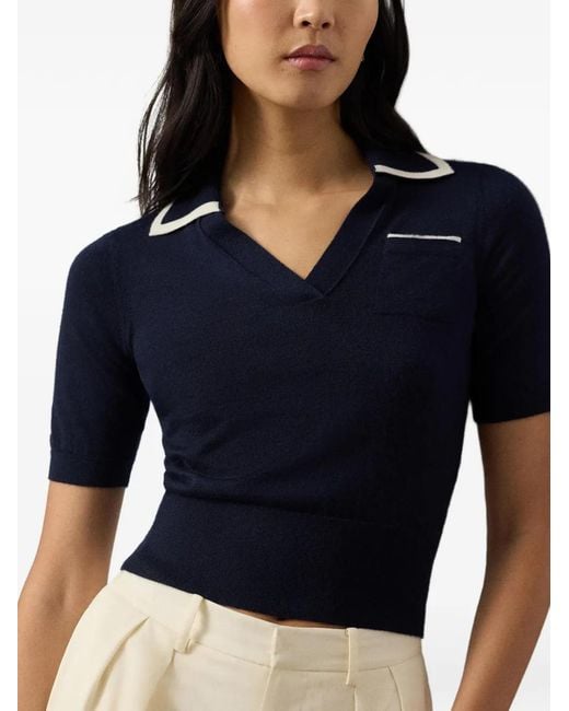 Ralph Lauren Blue Patch-Pocket T-Shirt