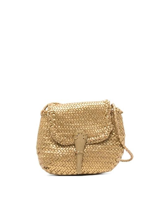 Borsa A Tracolla City Mini di Dragon Diffusion in Natural