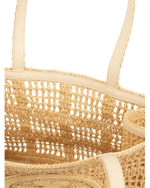 Bolso shopper Ella pequeño Tory Burch de color Natural