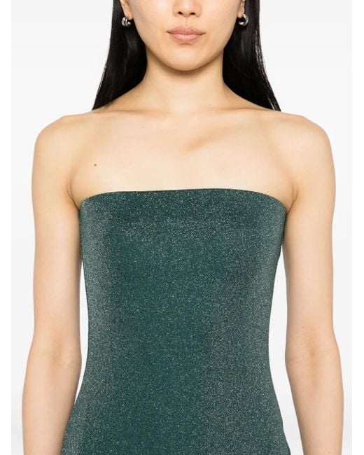 Reformation Ryden Dress in Green | Lyst UK