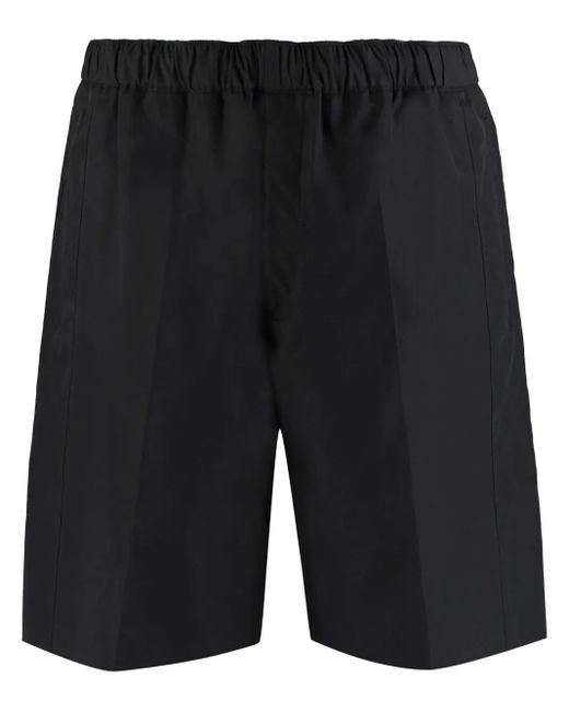Bermudas con botones Alexander McQueen de hombre de color Black